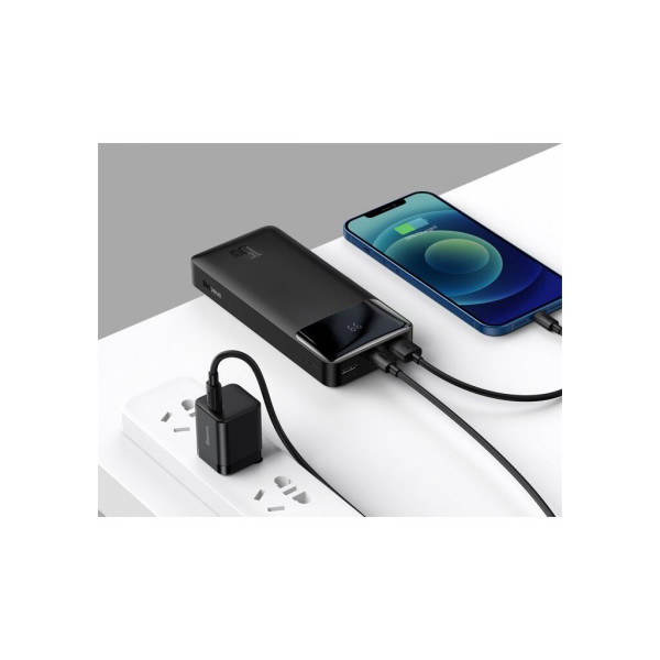 Power Bank  Baseus Bipow Digital Display 15W 20000mAh Black (PPDML-J01)