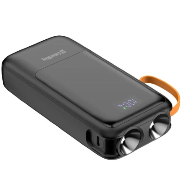 Батарея універсальна ColorWay 20 000 mAh PowerHub PD/22.5W, QC/4.0, Black (CW-PB200LP07BK)