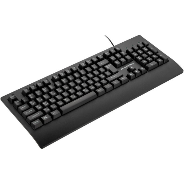 Клавіатура дротова 2E Gaming KG330 LED Ukr USB Black (2E-KG330UBK)