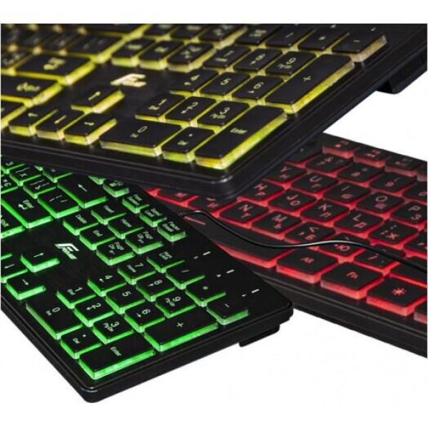 Клавіатура Frime MoonFox 3Color USB (FLK18210)