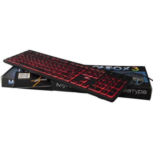 Клавіатура Frime MoonFox 3Color USB (FLK18210)