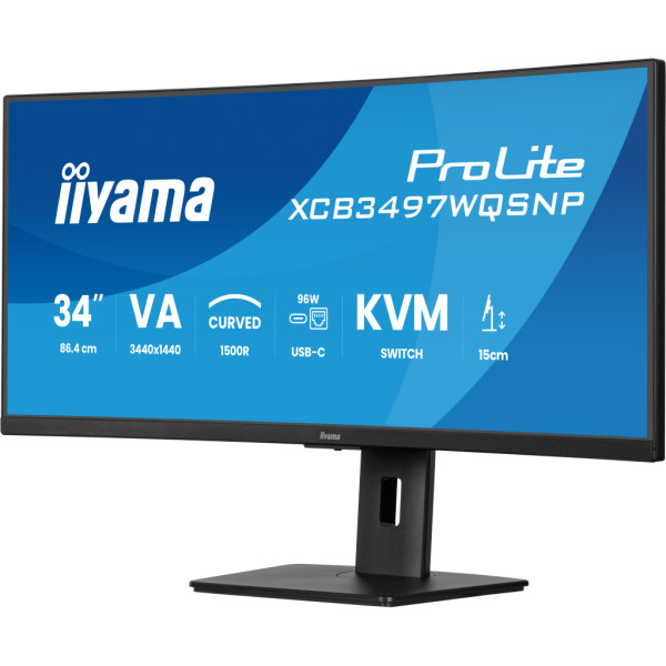 Монітор iiyama XCB3497WQSNP-B1