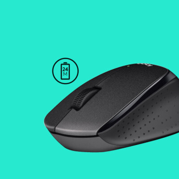 Миша Logitech B330 Silent plus Black (910-004913)
