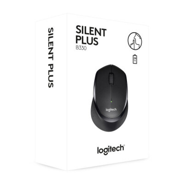 Миша Logitech B330 Silent plus Black (910-004913)