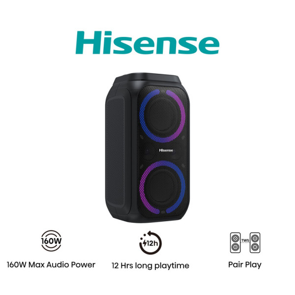 Акустична система Hisense Party Rocket 160 Black (20013565)