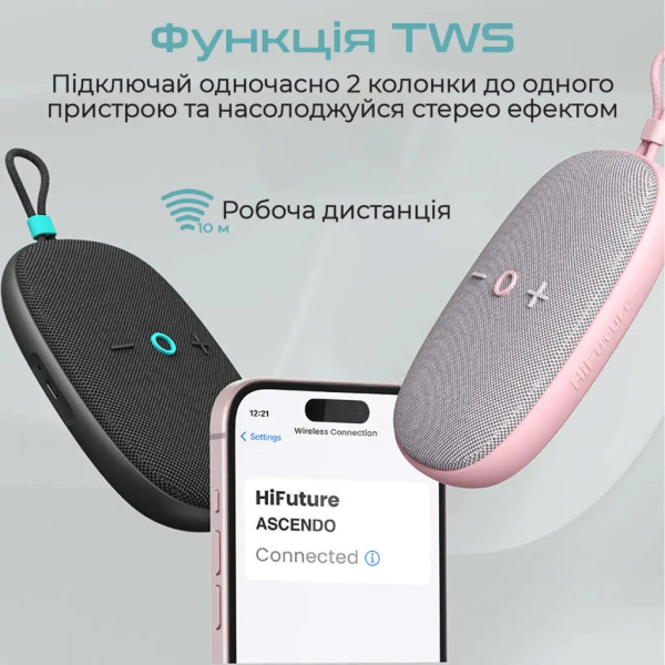 Акустична система HiFuture Ascendo 20W Green (ascendo.matchagreen)