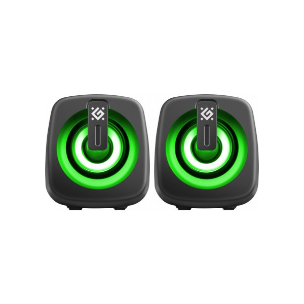 Акустична система Defender J1 LED USB Black (65961)
