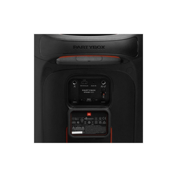 Акустична система JBL PartyBox Stage 320 Black (JBLPBSTAGE320EP)