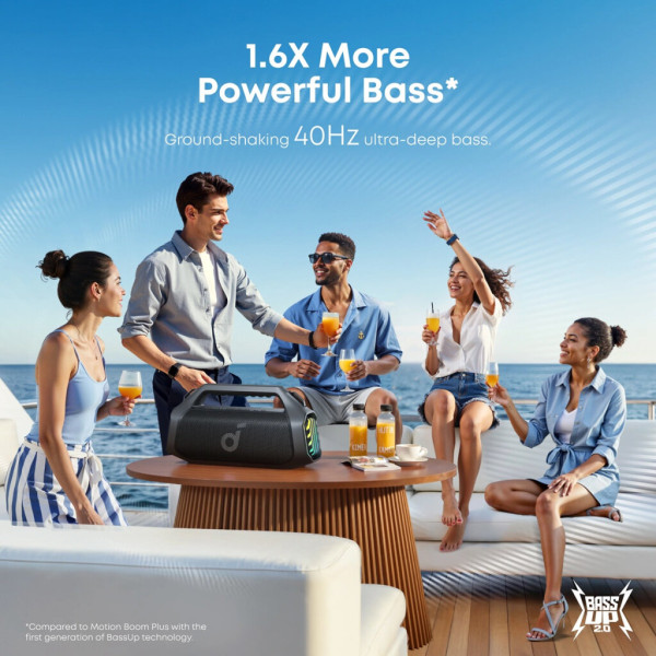 Акустична система Anker SoundСore Boom 2 Pro Black (A3134A11)