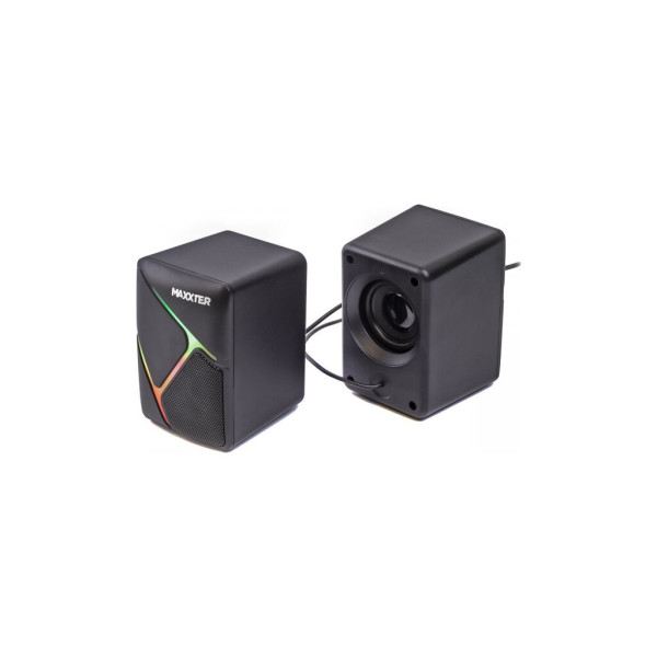 Акустична система Maxxter CSP-U004RGB USB Black (CSP-U004RGB)