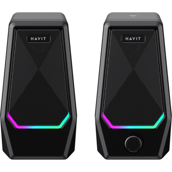 Акустична система Havit SK768 USB RGB Black (6939119042585)