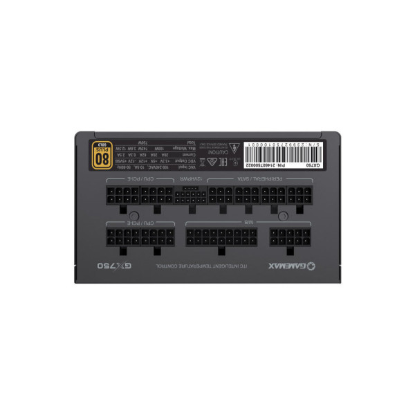 Блок живлення Gamemax 750W (GX-750 PRO BK (ATX3.0 PCIe5.0))