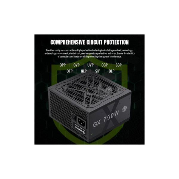 Блок живлення Gamemax 750W (GX 750GF)