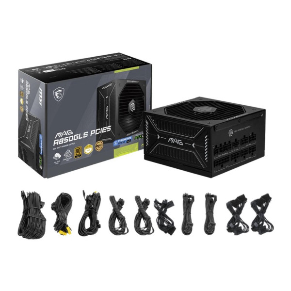 Блок живлення MSI 850W MAG A850GLS PCIE5 (MAG A850GLS PCIE5)
