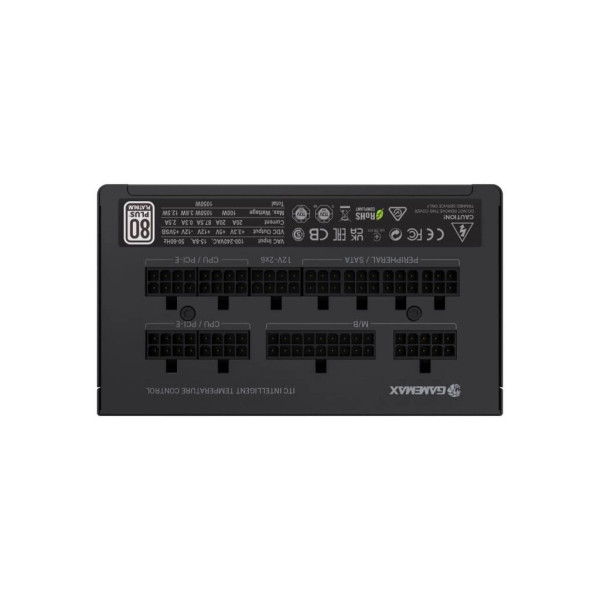 Блок живлення Gamemax 1050W (GX-1050 PRO BK(ATX3.1PCIe5.1))