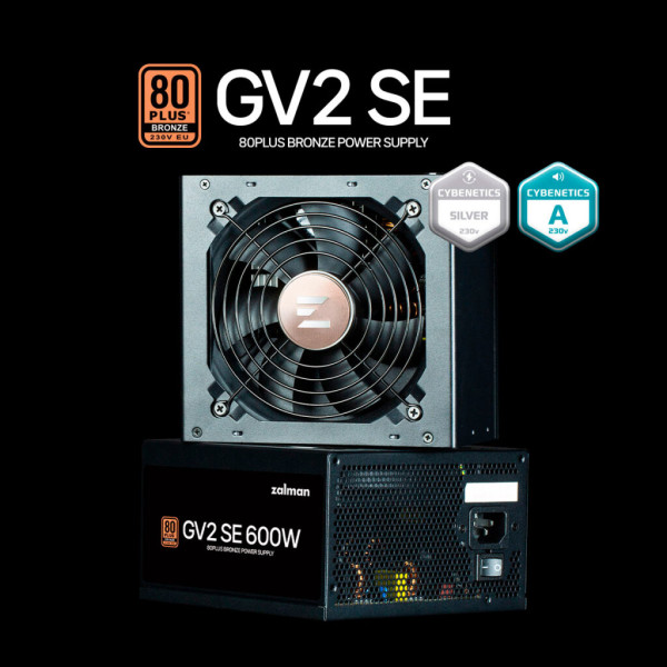 Блок живлення Zalman 600W (ZM600-GV2SE)