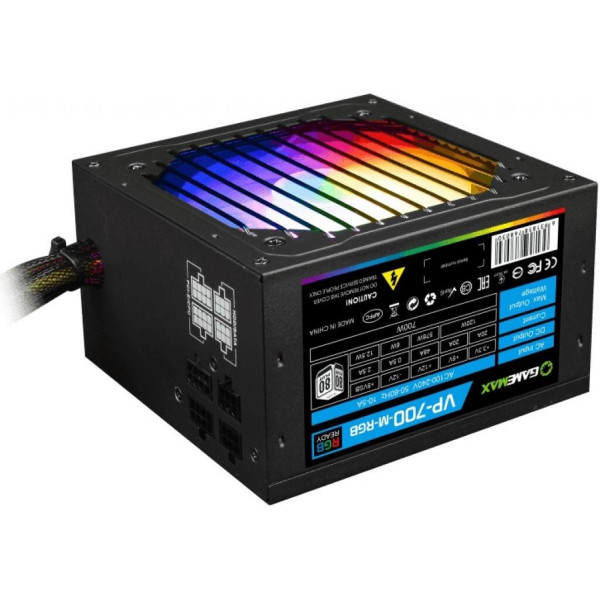 Блок живлення GAMEMAX 700W (VP-700-M-RGB)
