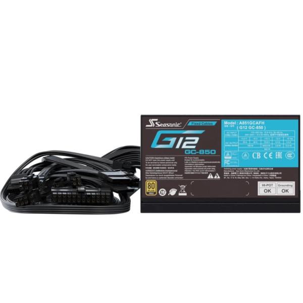 Блок живлення Seasonic 850W G12 GOLD (G12 GC-850)