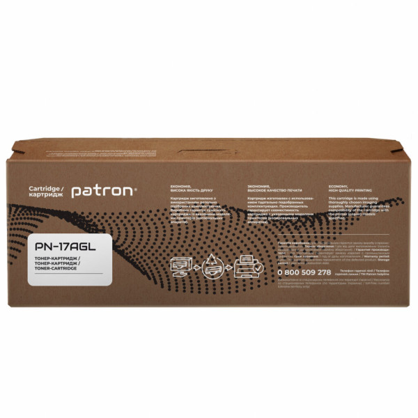Картридж PATRON HP LJ CF217A GREEN Label (PN-17AGL)