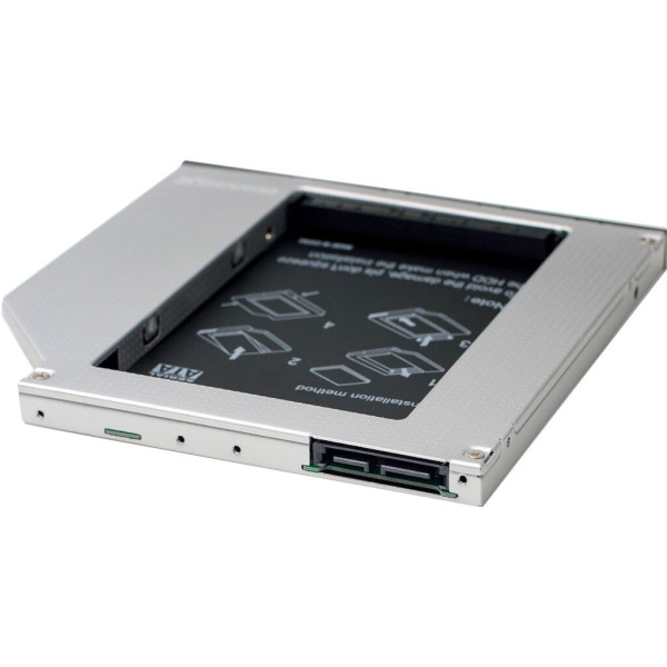 Фрейм-перехідник Grand-X HDD 2.5'' to notebook ODD SATA/mSATA (HDC-24)