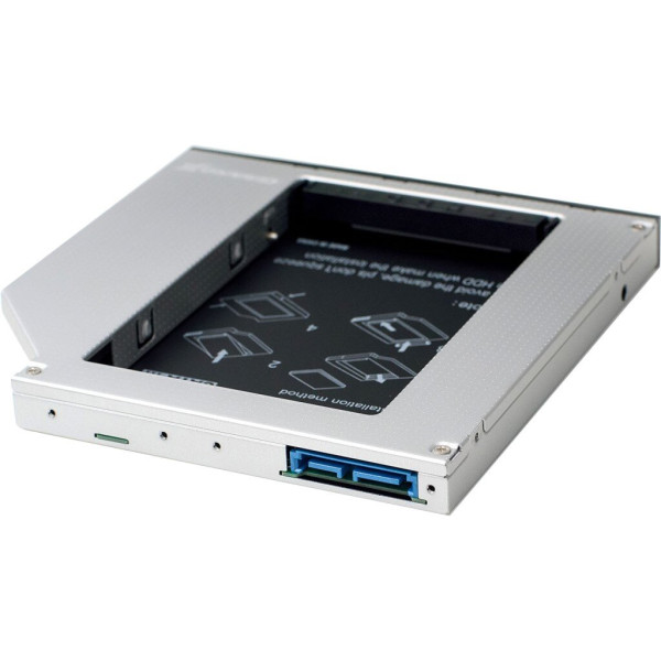 Фрейм-перехідник Grand-X HDD 2.5'' to notebook ODD SATA3 (HDC-27)