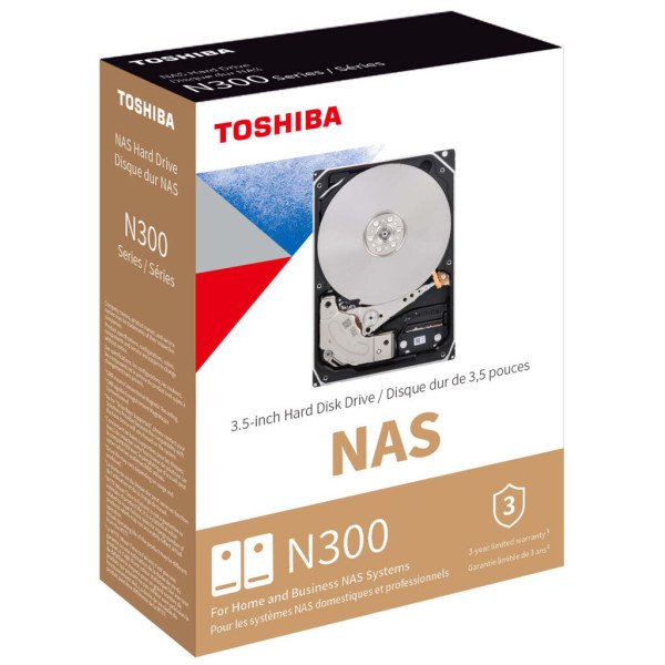Жорсткий диск 3.5" 18TB N300 Toshiba (HDWG51JUZSVA)