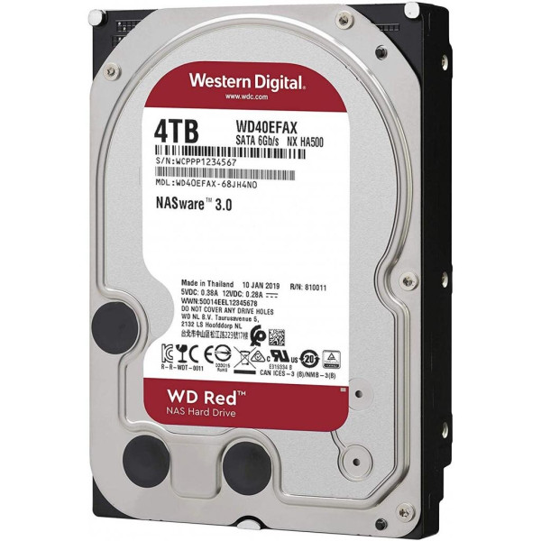 Жорсткий диск 3.5" 4TB WD (# WD40EFAX #)