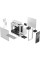 Корпус Fractal Design Meshify 2 Lite White TG Clear (FD-C-MEL2A-04)