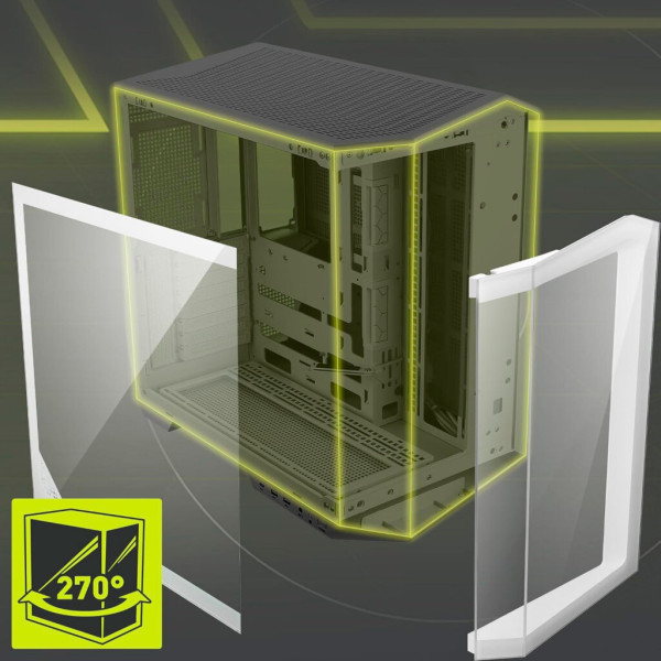 Корпус MSI MAG PANO 100L PZ WHITE