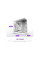 Корпус NZXT H9 Flow Dual-Chamber All White (CM-H92FW-01)