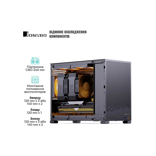 Корпус JONSBO D32 STD Black