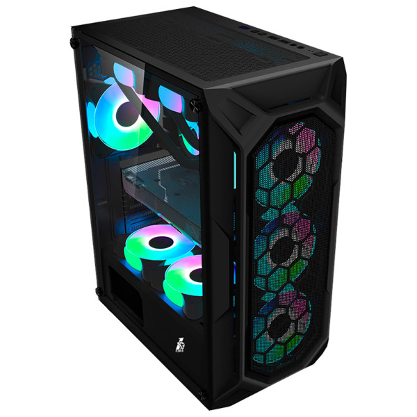 Корпус 1stPlayer X6-BK-4F1