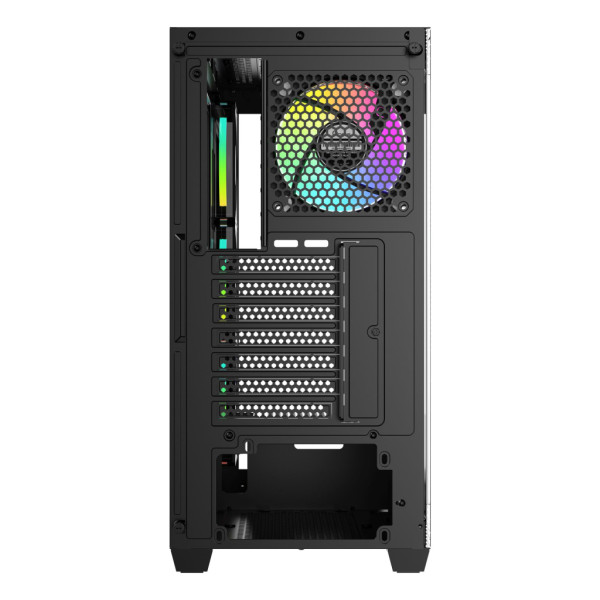 Корпус OCYPUS GAMMA C72 BK ARGB (GAMMA-C72-BKD400XX-GL)
