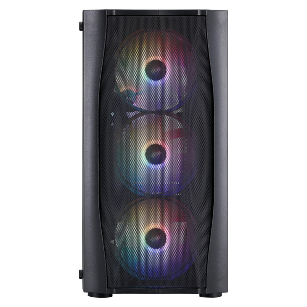 Корпус 1stPlayer X3-M-BK-4F1
