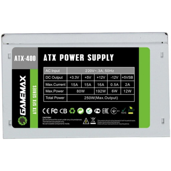 Корпус GAMEMAX ST-602-400W