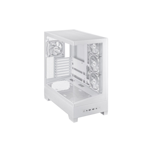 Корпус ASUS A31 Plus White Tempered Glass (90DC00R3-B19000)