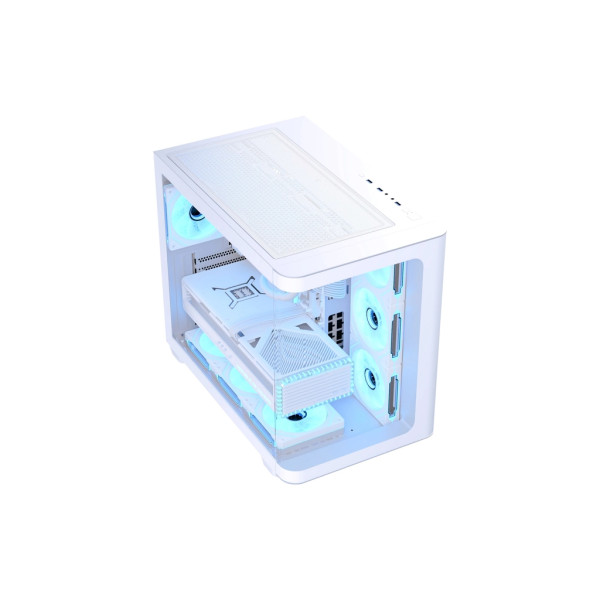 Корпус AeroCool P500C-G-WT-v1 White (ACCM-PN01043.21)