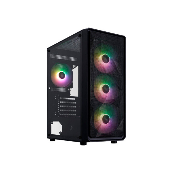 Корпус 1stPlayer FD3-M-BK-4F7