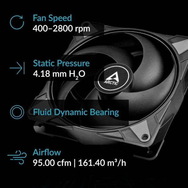 Кулер до корпусу Arctic P14 MAX (ACFAN00287A)