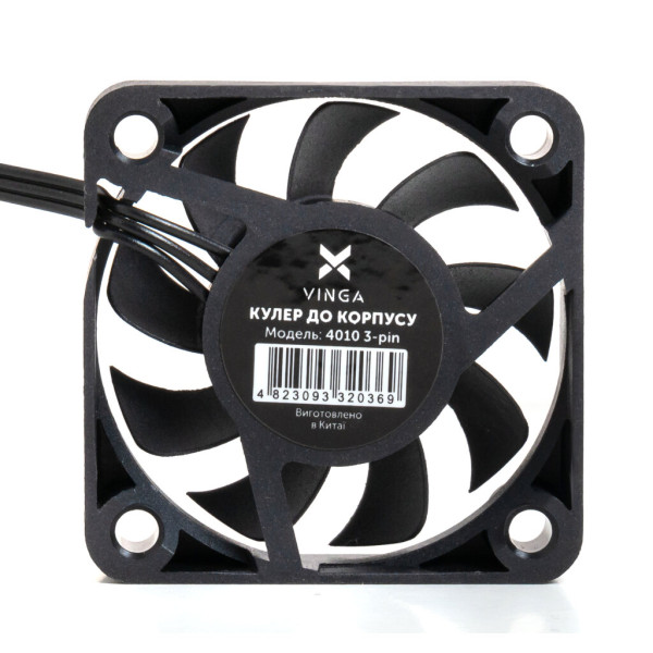 Кулер до корпусу Vinga 4010 3-pin