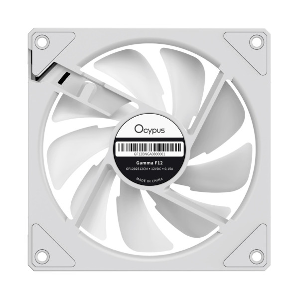 Кулер до корпусу OCYPUS GAMMA F12 WH ARGB REVERSE BLADE (GAMMA-F12-WH1AM01X-GL)
