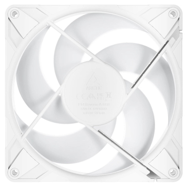 Кулер до корпусу Arctic P14 PRO REVERSE A-RGB WHT (ACFAN00324A)