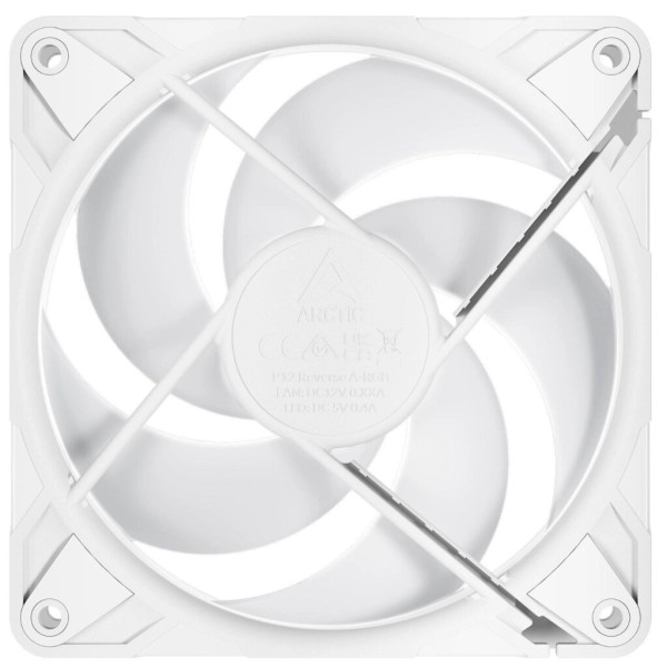 Кулер до корпусу Arctic P12PRO REV ARGB WHITE (ACFAN00325A)