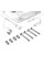 Кулер до корпусу ID-Cooling TF-12025-PRO-ARGB-TRIO WHITE