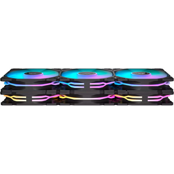 Кулер до корпусу ASUS TUF GAMING TR120 FAN ARGB BLACK 3IN1 (90DA0090-B09020)
