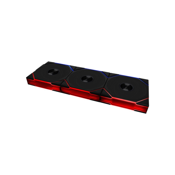 Кулер до корпусу Lian Li Uni Fan TL WIRELESS 120-3, Black (G99.12TL1W3B.00)