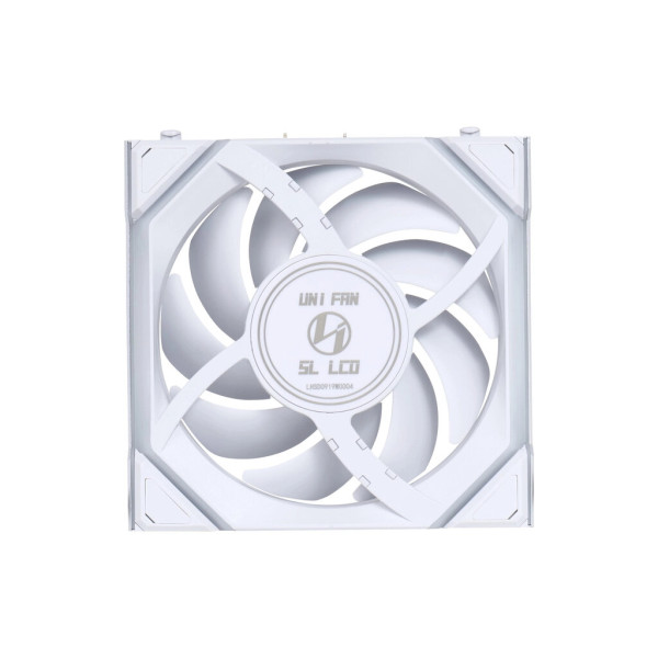 Кулер до корпусу Lian Li Uni Fan SL WIRELESS LCD Reverse, 120-1 (G99.12RSLLCD1W1W.00)