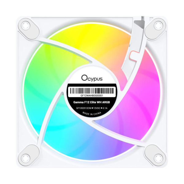 Кулер до корпусу OCYPUS GAMMA F12 ELITE WH A (GAMMA-F12-WH3AM00E-GL)