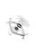 Кулер до корпусу JONSBO HF1215 White ARGB