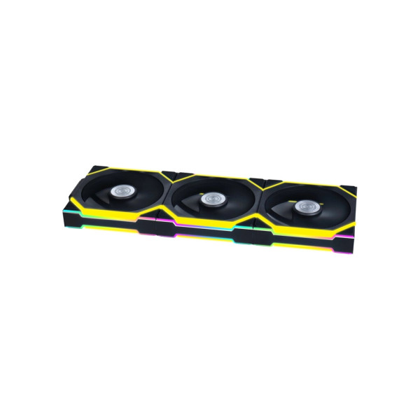 Кулер до корпусу Lian Li Uni Fan SL WIRELESS 120-3, Black (G99.12SL1W3B.00)